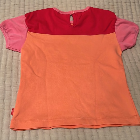 Oilily Girls Outfit Shirt Crops Pants Size 104 (age 4-5) Picnic Theme - Picture 5 of 6